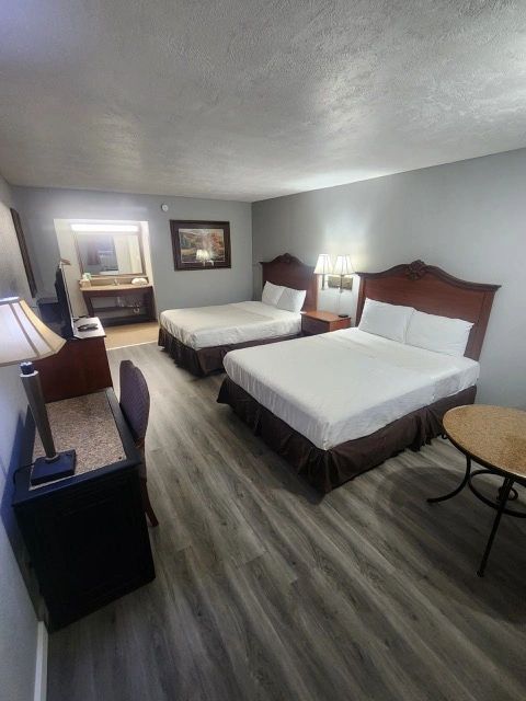 Hotel room interior